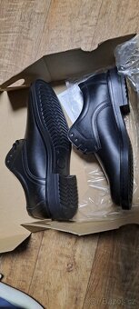 Prodám pánské kožené společenské polobotky PRABOS - 2