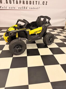 Dětská elektrická buggy - can-am Maverick 1místo - 2