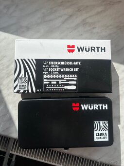 Würth Zebra 33dílná sada nářadí s ráčnou 1/4" - 2