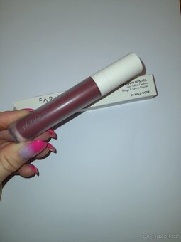 Tekutá matná rtěnka Farmasi 09 Wild Rose - 2