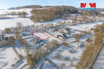 Prodej pozemku k bydlení, 850 m², Ostředek - 2