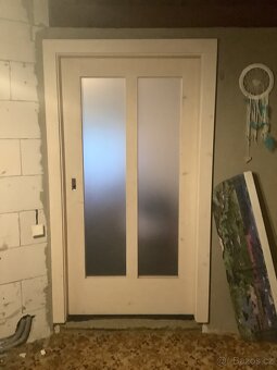 Nádherné masivní posuvné dveře - 2