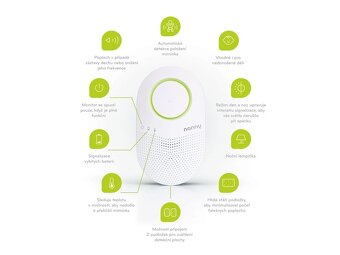 Monitor dechu Jablotron Nanny BM-03 - 2