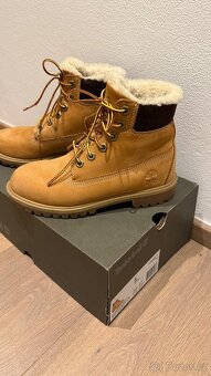 Zimní kožené boty Timberland - 2