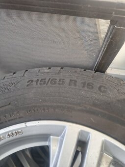 Sada alu kol 215/65 R16 C - 2