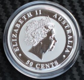 1/2 OZ Koala 2013 stříbrná mince - 2