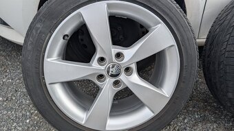 Al kola Fabia / Rapid + pneu Bridgestone Turanza 215/45 R16 - 2