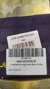 Podtlaková regulace turba - 2