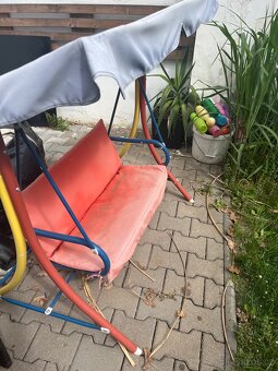 Dětská zahradní houpačka (malá/velka) - 2
