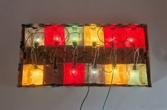 staré retro vánoční zvonečky na stromek, Zlatokov Calla - 2