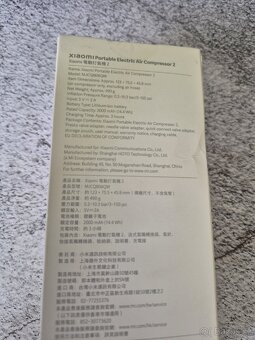 NOVÝ super kompresor Xiaomi Air Compressor 2 - 2