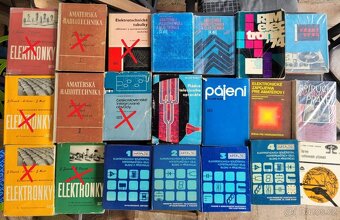 Knihy-radioelektronika a různá odborná literatura - 2