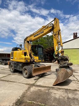 Kolové rypadlo KOMATSU PW 160-11 - 2