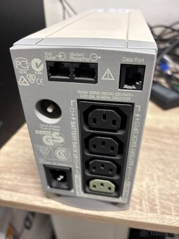 APC Back UPS CS BK350EI - použitá stav OK, baterie NOVÁ, ZÁR - 2