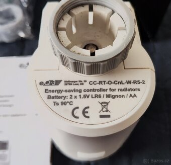 3x Programovatelná termostatická hlavice eQ-3 - 2