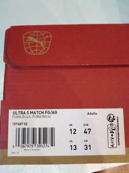 Lisovky PUMA ULTRA 5 MATCH FG/AG vel. 47 (12) - 2