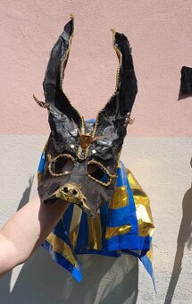Karnevalové masky Anubis a Bastet - 2