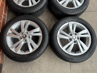 Alu 15" 5x100 škoda CYGNUS letní 75% Rapid, F3 TOP - 2