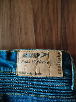 Moto jeans pánské modré - 2