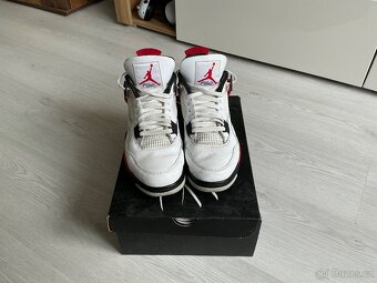 Air Jordan 4 Retro Red Cement (45) - 2