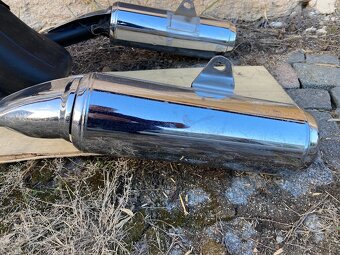 Yamaha TDM 850-originální výfuk - 2