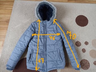 Dětská zimní bunda vel.164 - 2