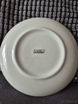 6x retro dezertní talíř Original Design Vier Jahreszeiten - 2