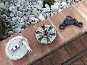 Štít zadního kola Jawa, ČZ nepoužité, uloženka - 2