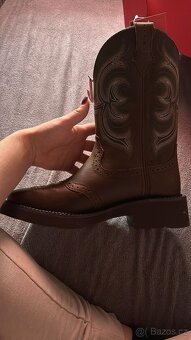 Jezdecké westernové boty Justin boots INJI II vel.39 - 2