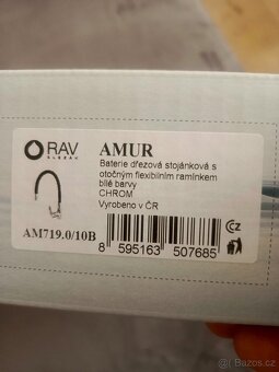 Baterie dřezová AMUR - NOVÁ - 2