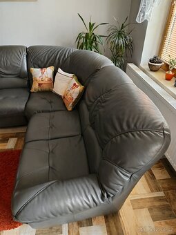 celokožená sedací souprava - 2