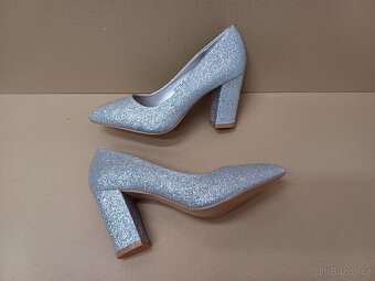 Stříbrné lodičky vel.37 - 2