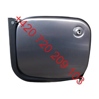 Olejová nádrž boční 60–230 l, hliník – víčko, filtr, držáky - 2