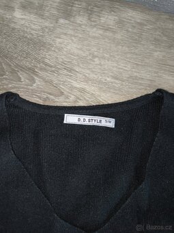 Zateplené šaty vel. M - 2