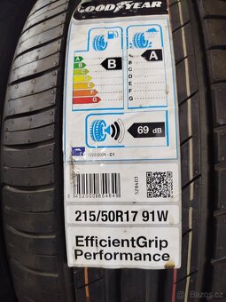 Letní 215/50 R17 91W Goodyear performance - 2