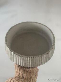 Betonový květináč/mísa - 2