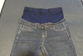 Těhotenské džíny (rifle), Bootcut, vel. M - 2