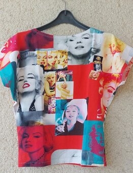 Dámské letní triko -  Draps - vel. M - 40. - 2