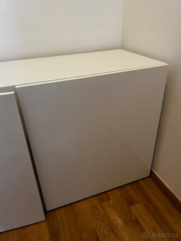 IKEA BESTÅ + Bílá/Selsviken lesklá dvířka - 2