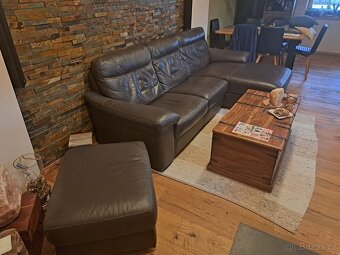 Kožena sedací souprava - 2