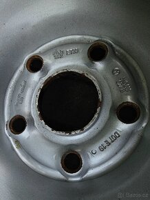 Plechové disky kola R16 ET33 6,5J 5x112 VW Tiguan - 2