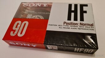 Nové audiokazety - Sony, TDK, Basf,Maxell - 2