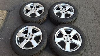 90% zimní ALU kola 16" 5x112 Mercedes, Škoda, VW - 205/60 - 2