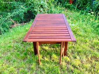 Zahradní rozkládací stůl IKEA Äpplarö, 133,5 x 70 cm - 2