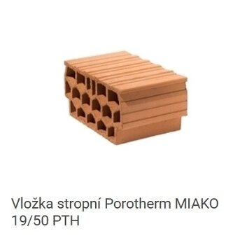 Miako vložky Porotherm - 2