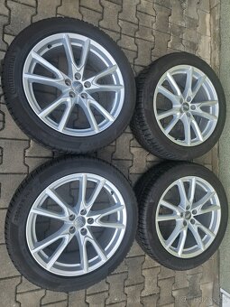 5x112 20 8J ET39 orig. Alu kola Audi vč.pneu - 2