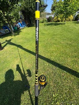 Sumcový prut BLACK CAT PASSION 250 cm 400g + SOVEREIGN 8000 - 2