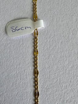 Zlatý řetízek 14K, 3,60 g, délka 56 cm - 2