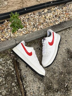 Boty Nike Air Force 1 Low White Red Blue - 2