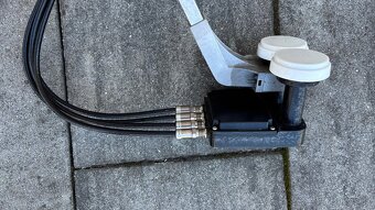 Satelitní parabola + dual LNB konvertor + 4x koax kabel - 2